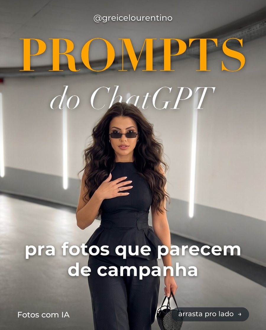 Carrossel publicado no Instagram da Greice